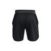 Under Armour Solid Color Lace-Up Straight Leg Sports Shorts Men Shorts Black 1370464-001