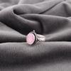 Rose Chalcedony Gemstone Jewelry, 925 Sterling Silver Ring Jewelry, Handmade Gorgeous Ring Gift For Women