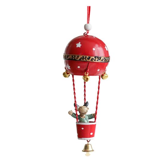 Подвеска на елку со шнурком, легко установить, расписанная вручную фигурка