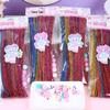 100-Pack Eco-Friendly Glitter Pipe Cleaners - DIY Educational Tinsel Chenille Stems for Kids