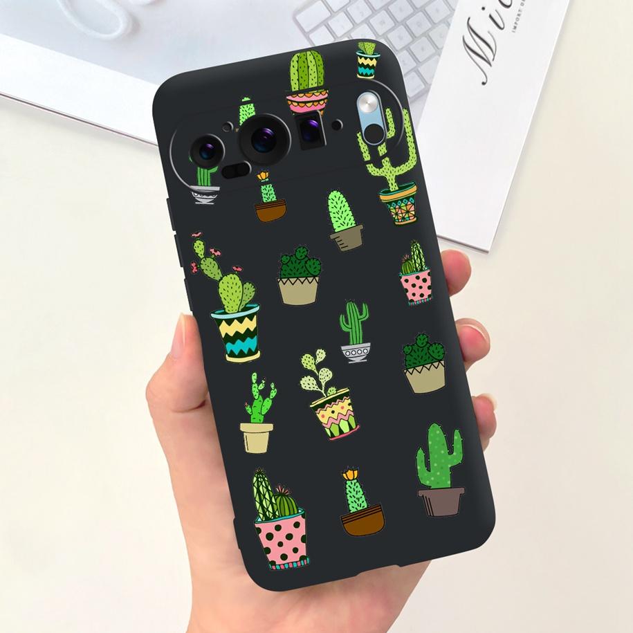 Для чехла Google Pixel 9 Pro Чехол для телефона Милый Астронавт Утка Корова Ударопрочный Силиконовый Мягкий Чехол Для Google Pixel 9 Pixel9 Оболочка