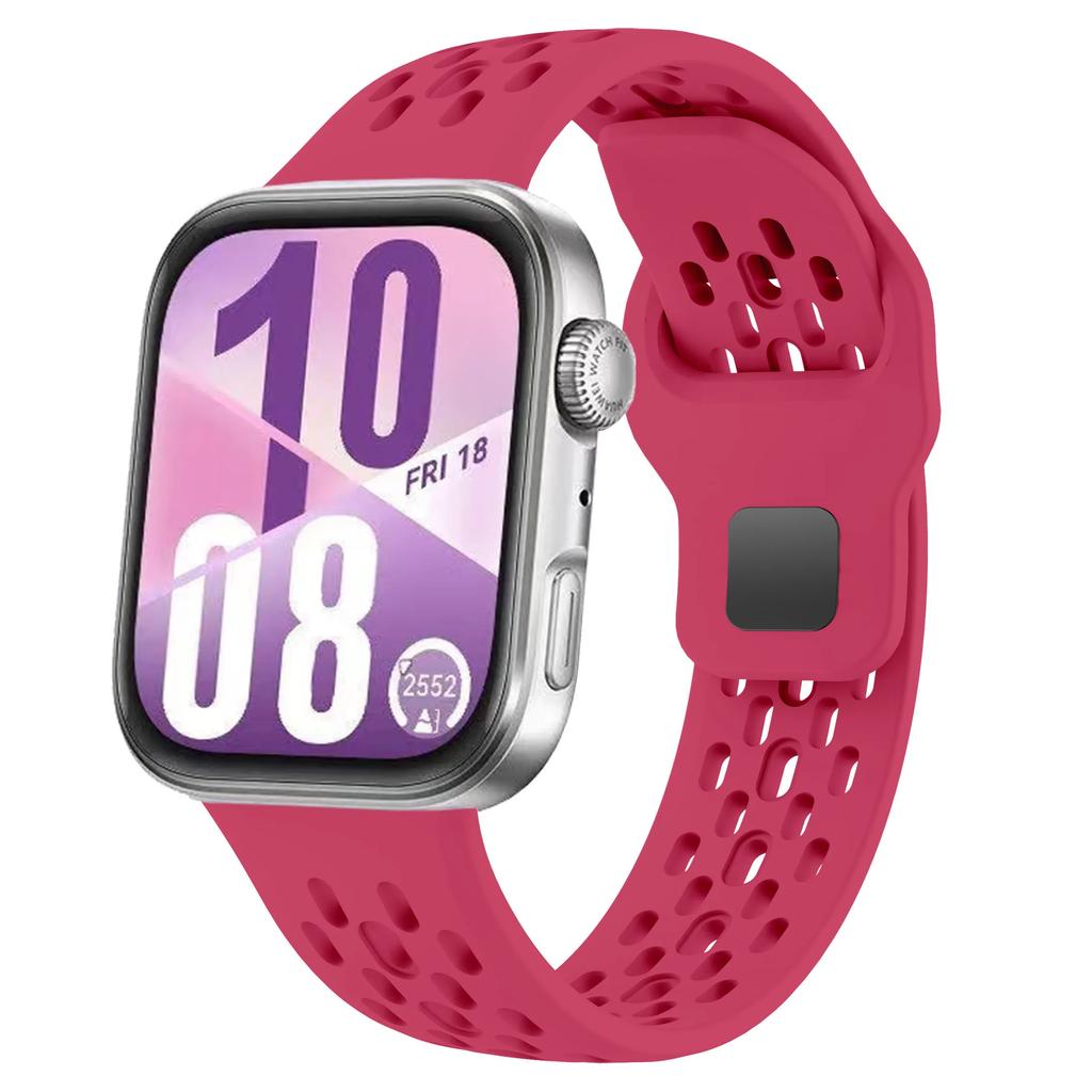 Спортивный силиконовый ремешок для Huawei Watch Fit 4/3 Дышащий Удобный Легко регулируемый Браслет для Huawei Watch Fit 4 Pro Correa