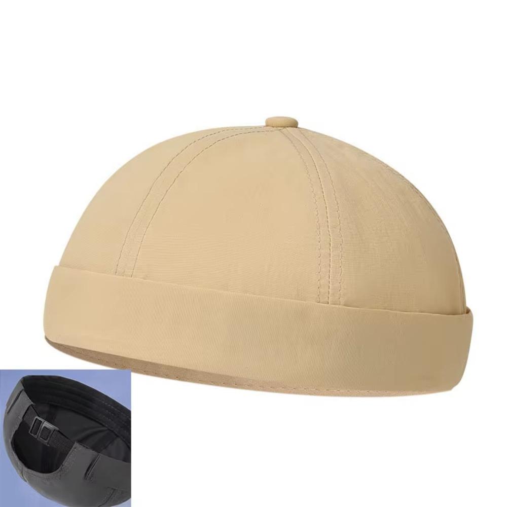 Mesh Beanie Hat Lightweight Docker Cap Fashion Brimless Hat Outdoor Daily
