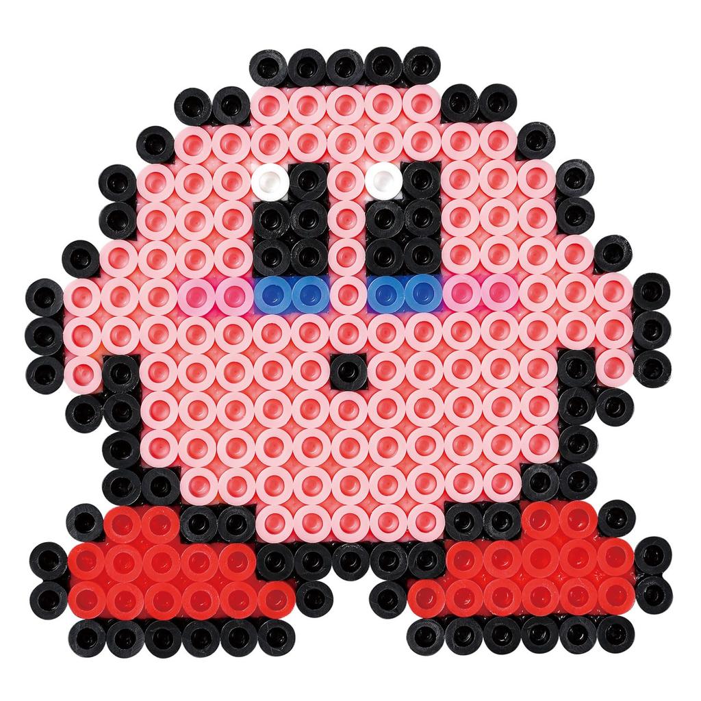 Kawada Perler Beads Character Beads Kirby of the Ages 5 and Iron Beads Easy! Set, Stars, Up, Toy, Hobby, 80-53542