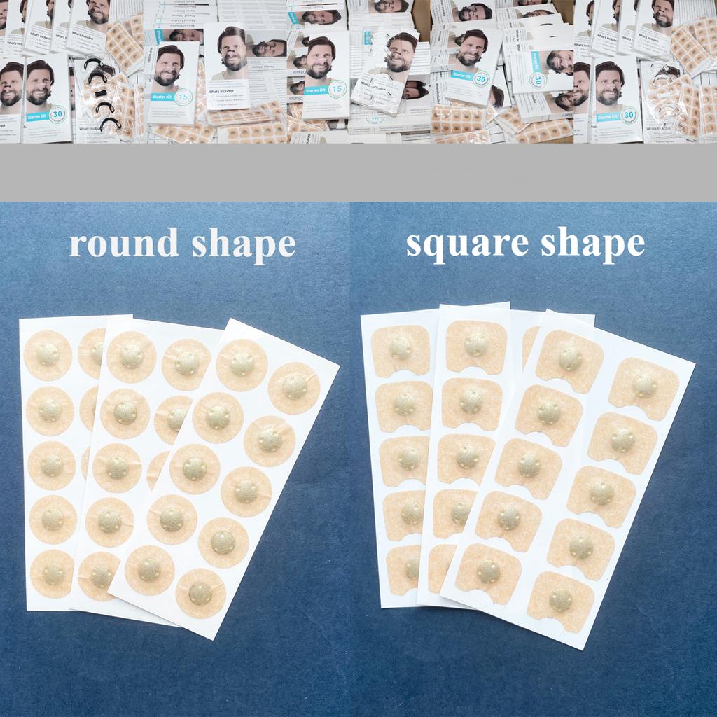 15Pairs Magnetic Nasal Strips Nasal Breathing Dilators Kits Increase Air Intake Improve Sleeping Reduce Snoring for Nighttime