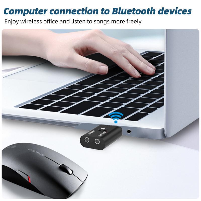 Bluetooth 5,0 аудиопередатчик приемник 3,5 мм разъем AUX RCA USB-ключ стерео беспроводной адаптер для ТВ автомобильный комплект динамик наушники