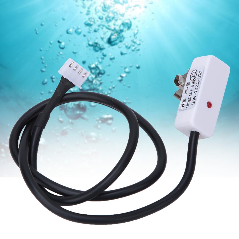 XKC Y26A NPN Liquid Level Sensor 5~12V NPN Output Interface IP65 Capacitive Non Contact Less Than Br More Than