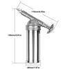 80CC Capacity Mini Grease Gun Machine Stainless Steel Manual Butter Gun Portable Grease Dispenser High Pressure Oil Hand Tools