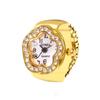 Diamond Ring Watch Stainless steel Ladies Watch Fashion Finger Watch  Women