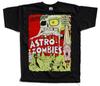 Черная футболка унисекс с постером фильма «Астро Зомби V1»