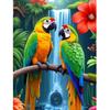 5D Diamond Painting, Flower Animal Sticker Diamond Cross Stitch Decorative Painting