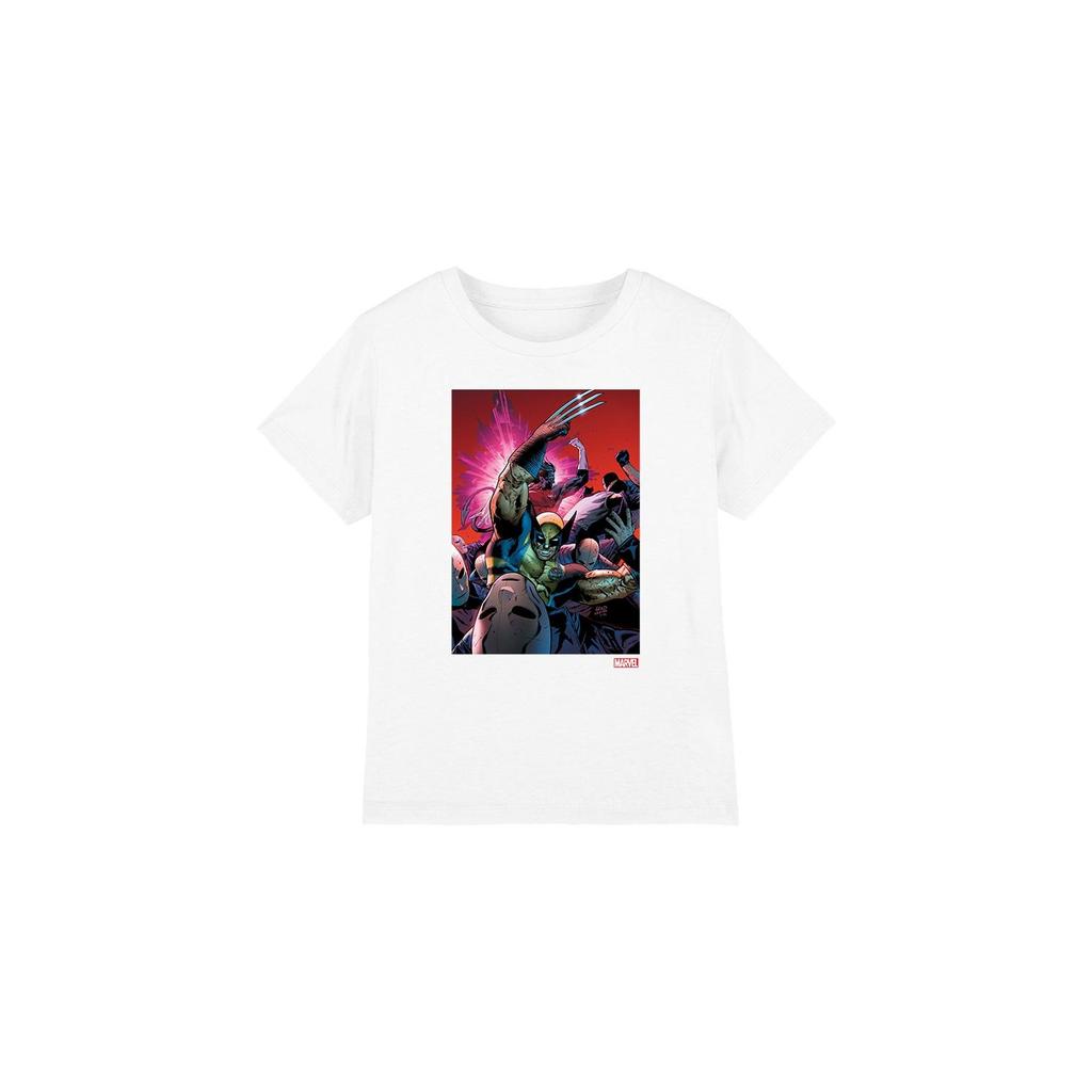 Marvel Childrens/Kids X-Men Wolverine Nightcrawler Comic Cover T-Shirt