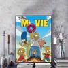 Diamond Painting Simpsons Movie Illustration DIY Kit Adult Arts and Crafts Home Decor and Gift
