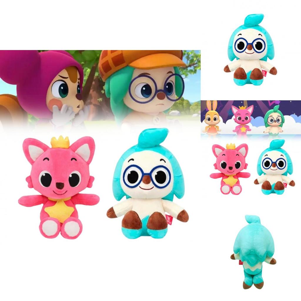 Pinkfong Hogi Cartoon Plush 30cm Animal Plushie For Kids Playroom Decor
