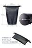 ELECOM Waterproof Dry Bag, Drum Type, 10L, Dustproof, for the Beach, Gym, Fishing, Camping, Black, PWWPBD10BK