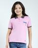 Girls Polo Neck Half Sleeve T-Shirt