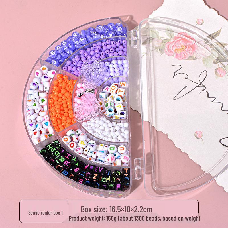 Игрушки из бисера ручной работы: Набор для изготовления украшений для девочек «Сделай сам» с креативными браслетами и ожерельями-пазлами