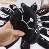 1X Solid Black Mouth Cartoon Half Soft Anti Fog Dust Mask