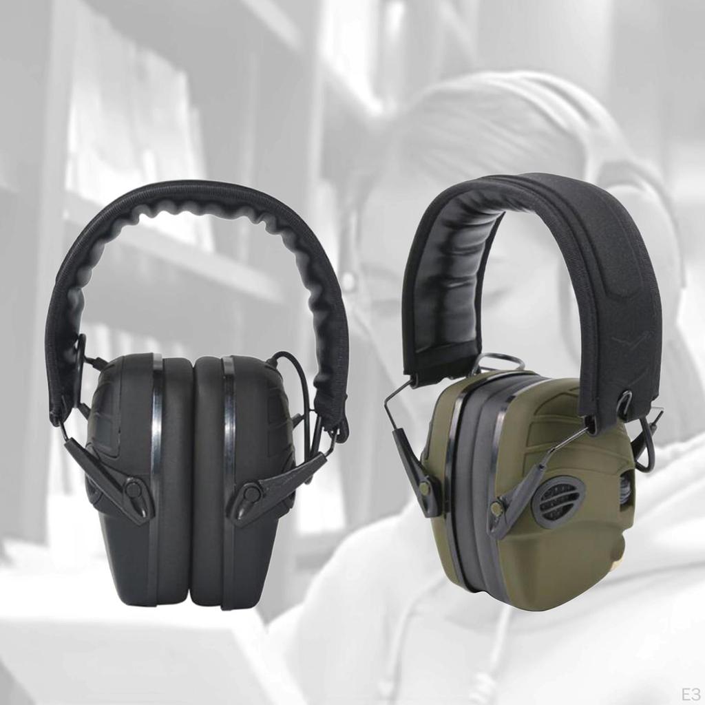 Ear Safety Earmuffs, NRR 25 Hearing , Compact Foldable Defenders for Range, Hunting