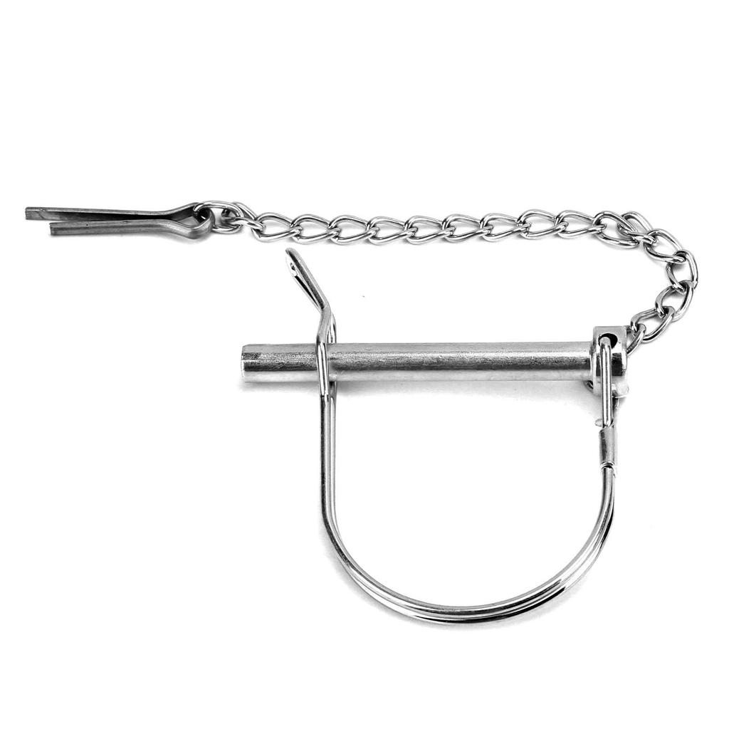 Safety Coupler Pin Zinc Semicircle Accessories Fit for Truck Trailer