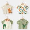 Baby Clothes Casual Short-sleeved T-shirts Summer Clothes Boys Girls Baby Children Children Summer Half-sleeved Tops