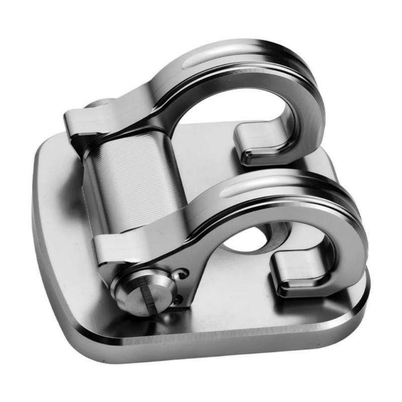 Heavy Duty Aluminum Motorcycle Hook Simple Mounts No Tools Needed Quick Install Motorcycle Cargo Hook Suitable for Bike