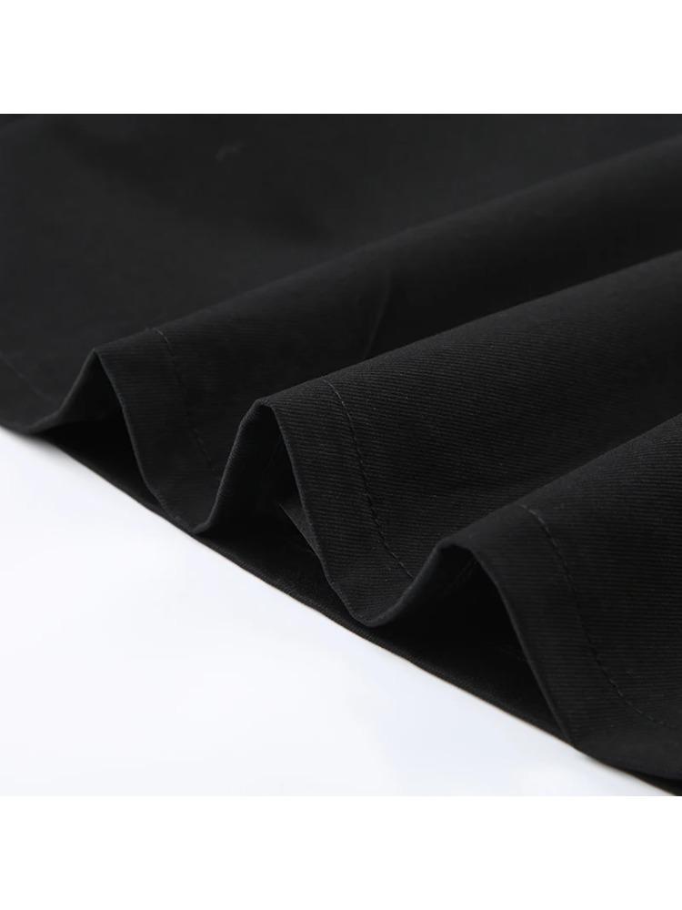 Милая базовая лоскутная бандажная юбка трапециевидной формы, повседневная тонкая мини-юбка с низкой талией, женская летняя модная уличная одежда 2024 г.