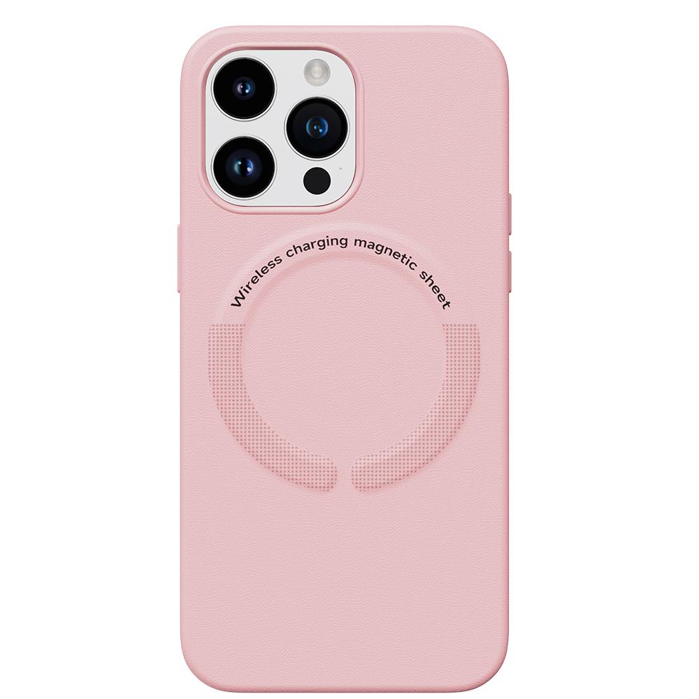 Кожаный чехол для Magsafe с беспроводной зарядкой iPhone 15 14 13 Pro Max 12 13 Pro 14 Pro iPhone14 противоударный чехол для телефона Капа
