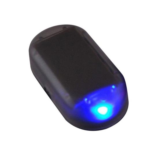 Car Alarm Flashing Universal Car Led Light Security System Warning Theft Flash Blinking Fake Solar Alarm