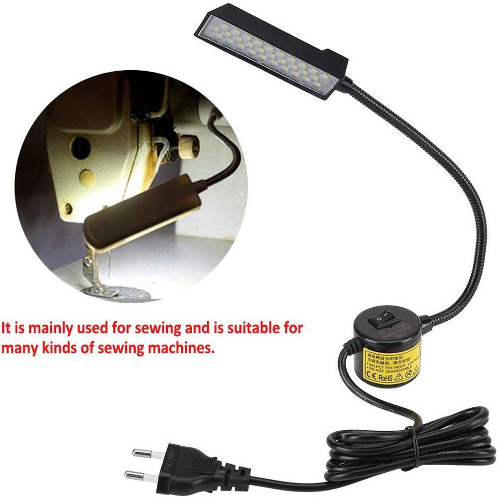 30 светодиодных ламп для одежды, освещение для швейной машины, настольная лампа, магнитная энергосберегающая лампа для очков