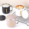 Double-Layered Thermal Mug Heat-resistant Coffee Cup Portable Milk Tea Cup  Studnt Drinkware