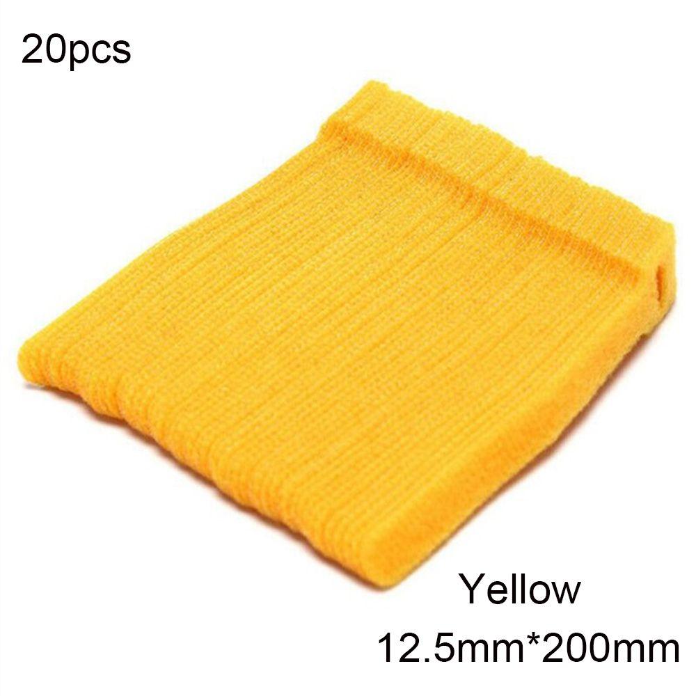 20 шт. Новые наушники мышь многоразовый шнур стяжка органайзер для кабеля нейлоновый ремешок для управления проводами