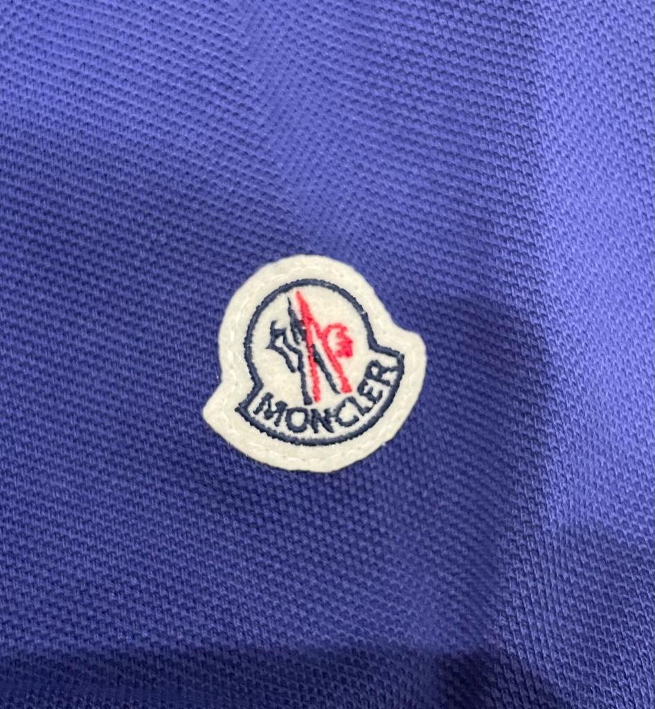 Подержанная мужская рубашка-поло MONCLER