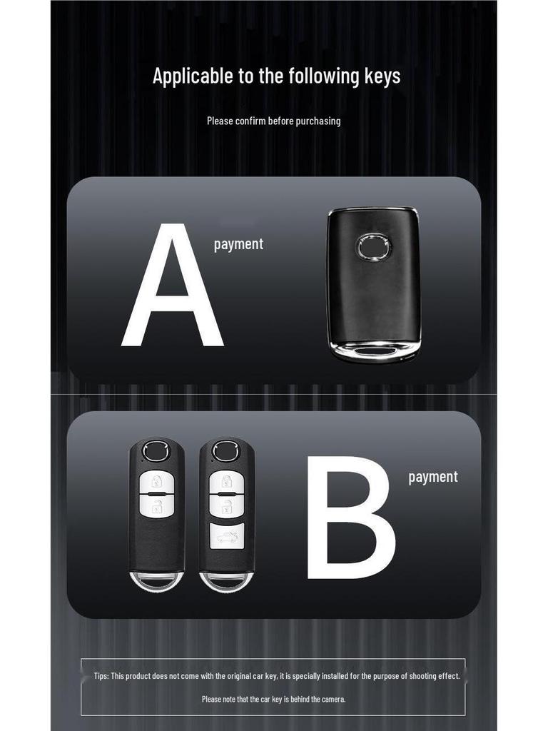 Разноцветный металлический чехол с полной защитой для ключа для Mazda CX-30, CX-5, Axela 2021+