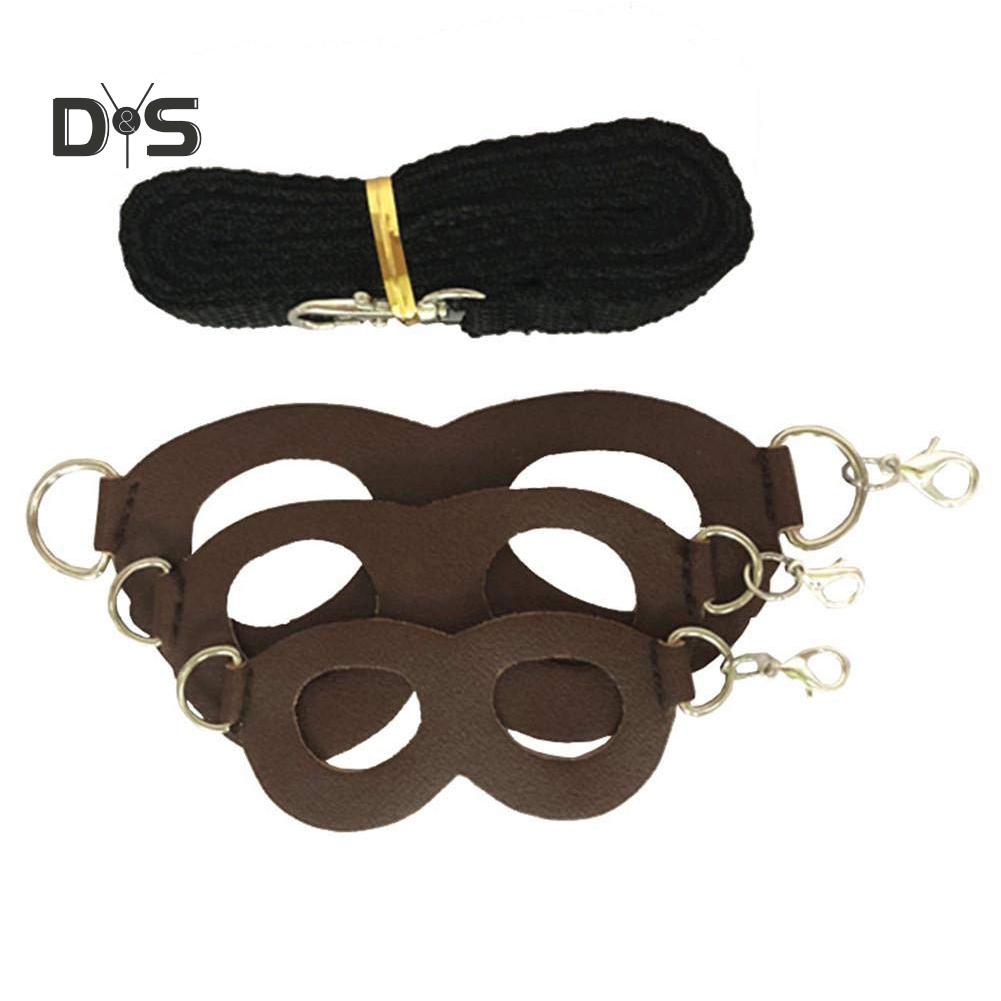 Регулируемая шлейка с поводком из искусственной кожи для белки крысы