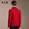 Men's Cashmere Wool Half-Zip Pullover Sweater