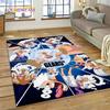 One PIECE-E Anime Cartoon Luffy 3D Rug Carpet for Living Room Bedroom Home Decor,Floor Mat Non-slip for Sofa Doormat Gift Kids