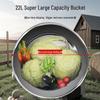 Stainless Steel Vegetable Chopper: Chopped Vegetable Machine, Sweet Potato Vine Pulverizer, Melon and Grass Cutter for Chicken Feeding and Farm Use
