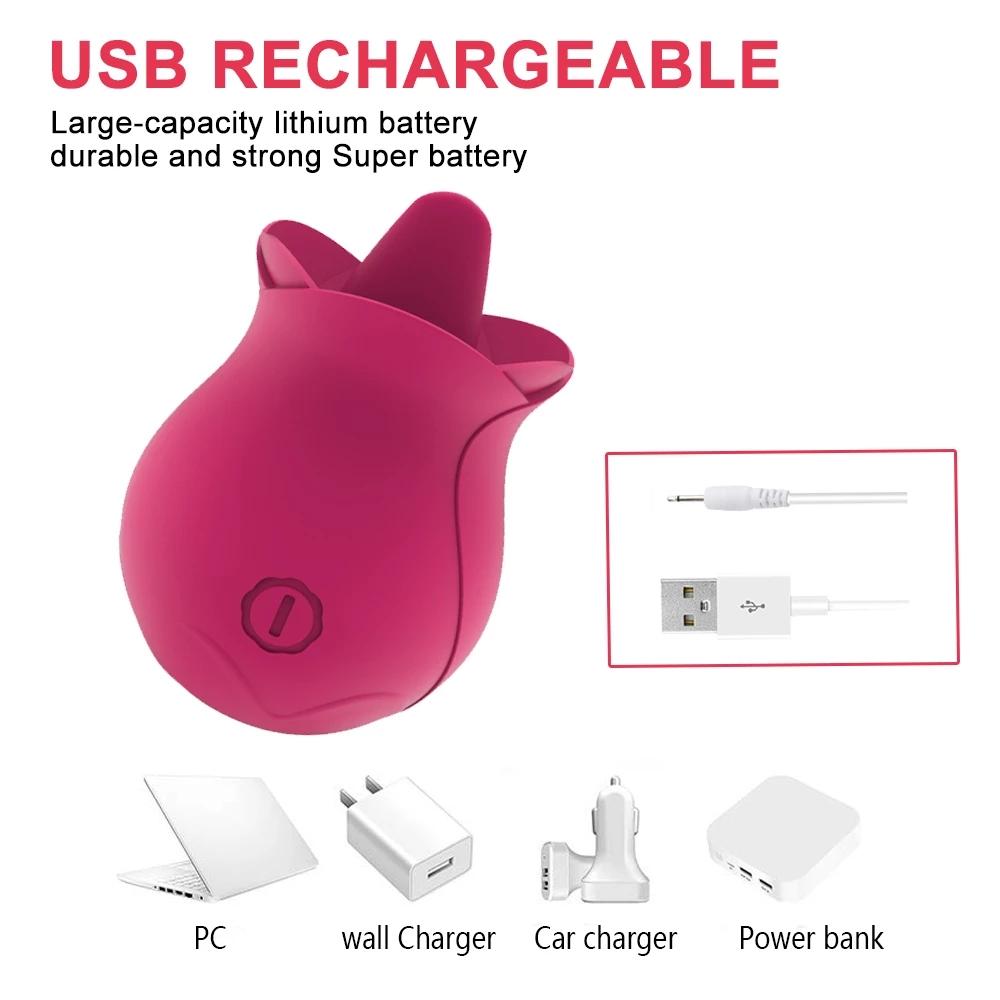 Секс-игрушки для девочек, роза, сосание языка, вибраторы, присоска для клитора, соска для женщин, стимулятор клитора, оральный лизание кискиAA