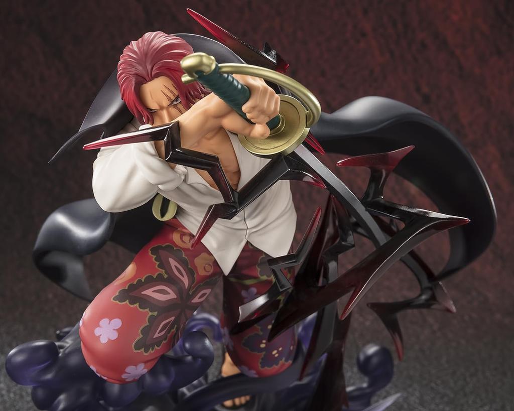 TAMASHII NATIONS Figuarts ZERO ONE PIECE Fierce Shanks Kamisaku 200 мм ПВХ ABS окрашенная готовая фигурка [Супер битва] - - Приблизительно. &