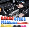 60Pcs/set High Temp Masking Plugs Powder Coating Silicone Cone Plugs Assortment Kit Multifunctional Car Accessories