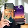 Чехол-бампер для Samsung Galaxy A17, мягкий силикон + ТПУ, противоударный, для GalaxyA17 5G, защитный корпус телефона, A 17, мультяшный, Capa