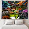 Ben Alien Force Tapestry, Unique Design Tapestry, Wall Decor for Bedroom,Livingroom, Playroom,Heartwarming Fan Holiday Gifts