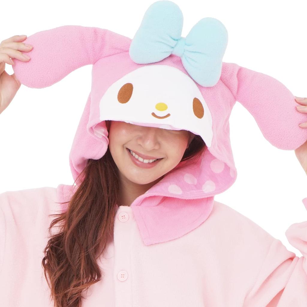 SAZAC Персонаж Флис Кигуруми Свободный Размер Sanrio My Melody