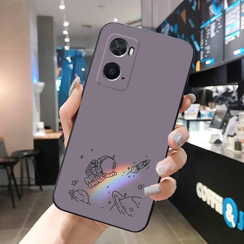 Милый чехол для телефона Astronautas для OPPO A78 A54S A17 A57S A74 A78 A91 A96 A94 Realme GT Master X3SuperZoom Reno 7 10 11 pro