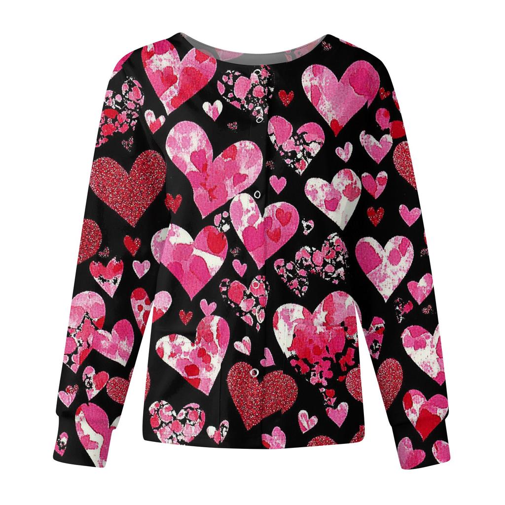 Женский повседневный однобортный однобортный защитная одежда с длинными рукавами и цветочным принтом, кардиган, топ