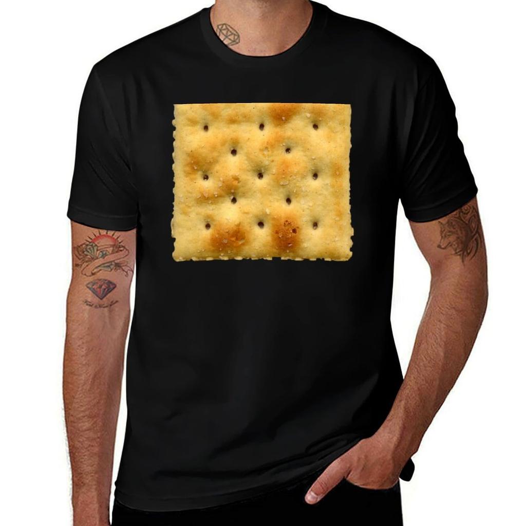 White Saltine Soda Cracker Tshirt Moisture Wicking Athletic Tshirt