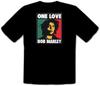 26 БОБ МАРЛИ ONE LOVE Регги Рок Правит Черная Забавная Музыкальная Футболка -066- Унисекс Футболка