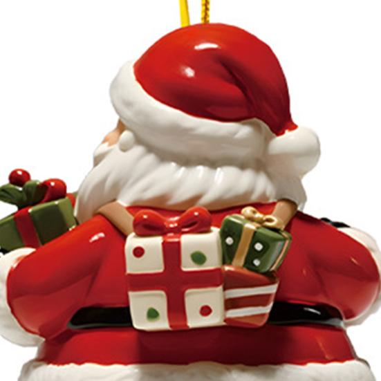 Рождественское украшение 2D плоский акриловый Санта-Клаус/Снеговик/Щенок елочные подвески для праздничной елки