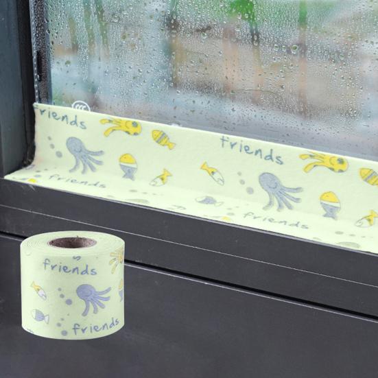 Красивая бесплатная резка, держите столешницы в чистоте, водостойкая клейкая лента для края стены, принадлежности для ванной комнаты, клейкая лента